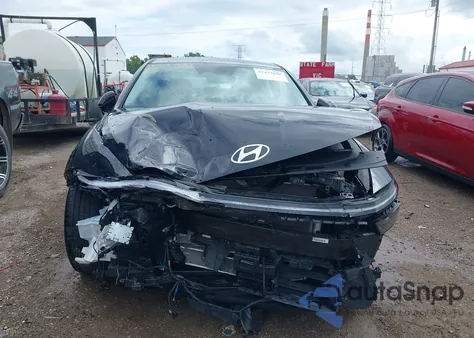 2025 Hyundai Sonata Hybrid Sel из США, поврежденный, VIN KMHL34JJ8SA104361